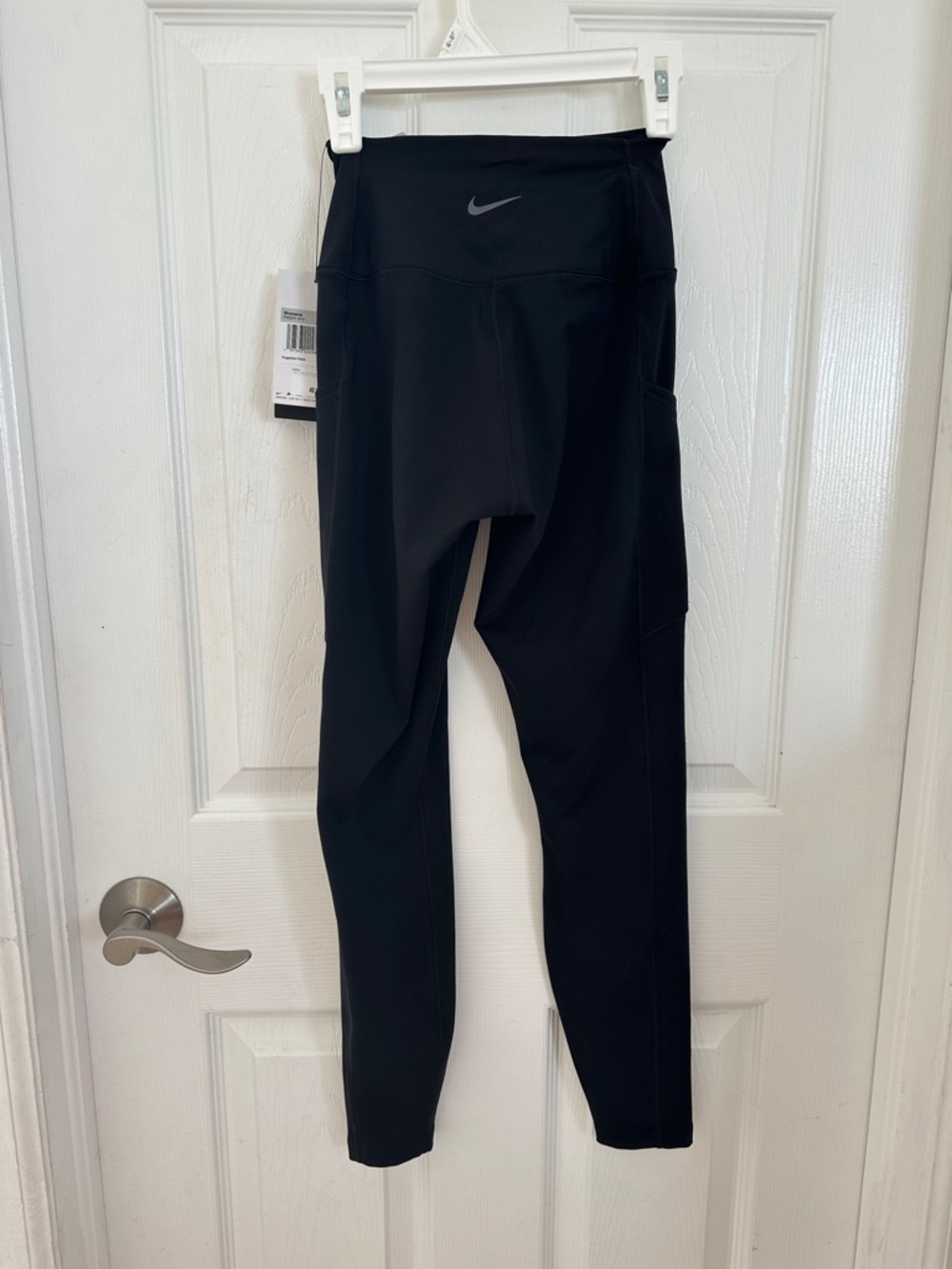 Nike Black High-Rise 7/8 Workout Leggings XS